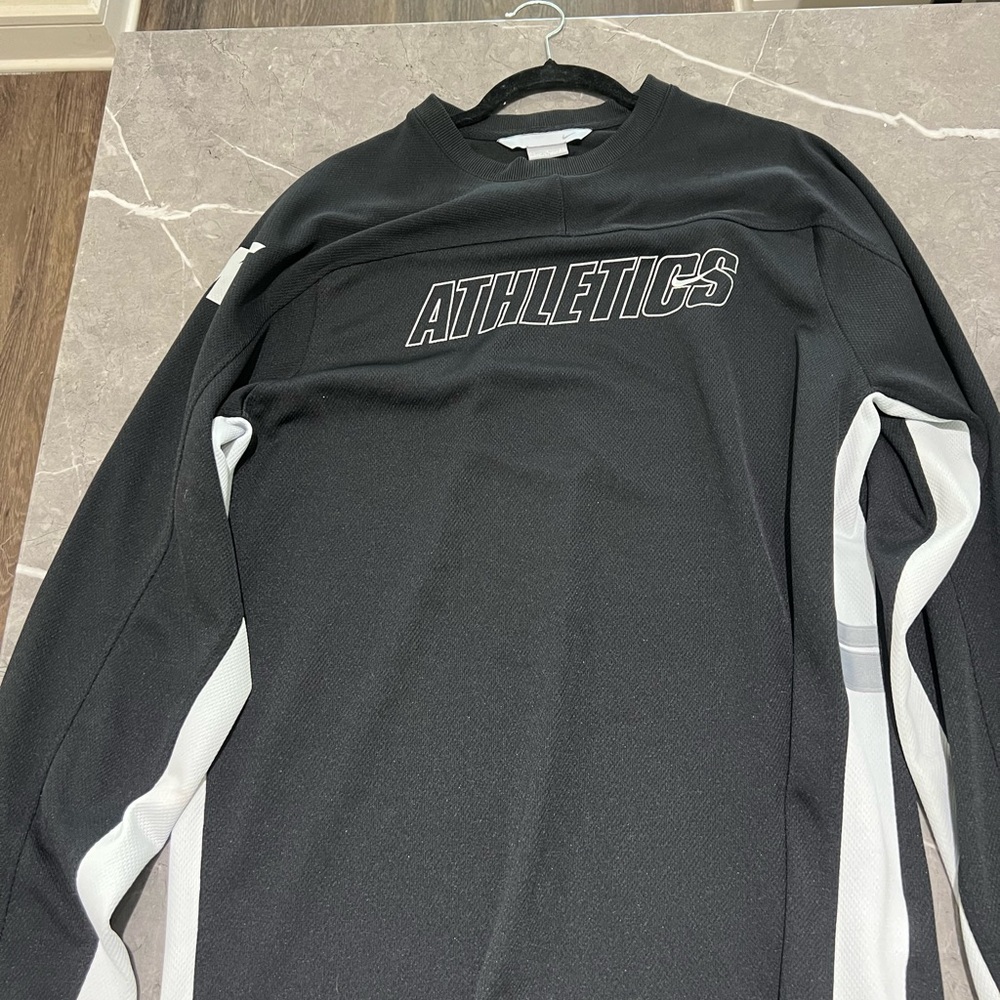 Nike Black and White Men's Shirt